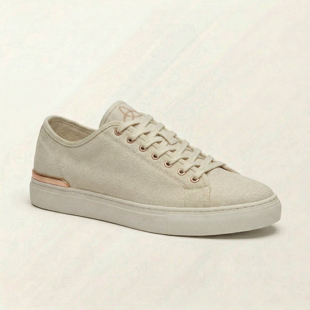 ERTH CLASX sandstone sneaker at a right facing angle on a white background